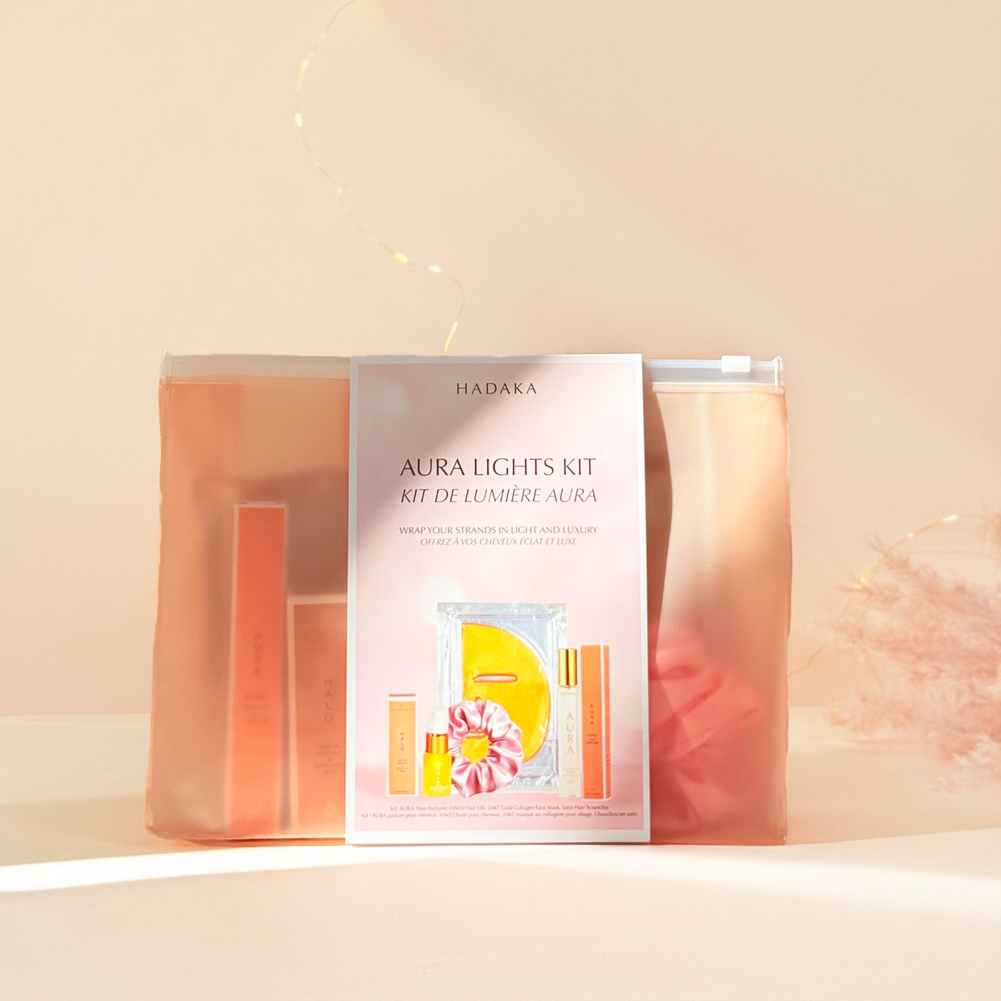 AURA LIGHTS KITS - Hair perfume, Hair Oil & Gold Mask