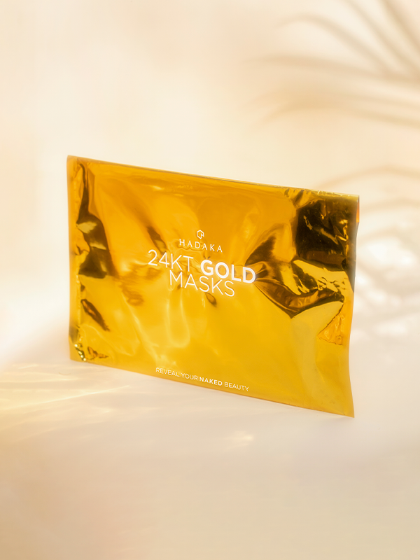 Trio de Mascarillas de Oro 24KT