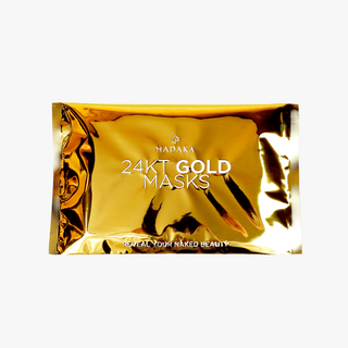 24K Gold Collagen Mask Trio – Face, Eyes & Lips