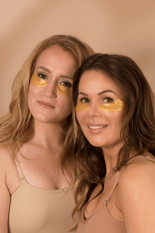Masque pour les yeux en or 24 carats